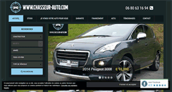 Desktop Screenshot of chasseur-auto.com